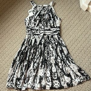 Kay unger halter style silk dress